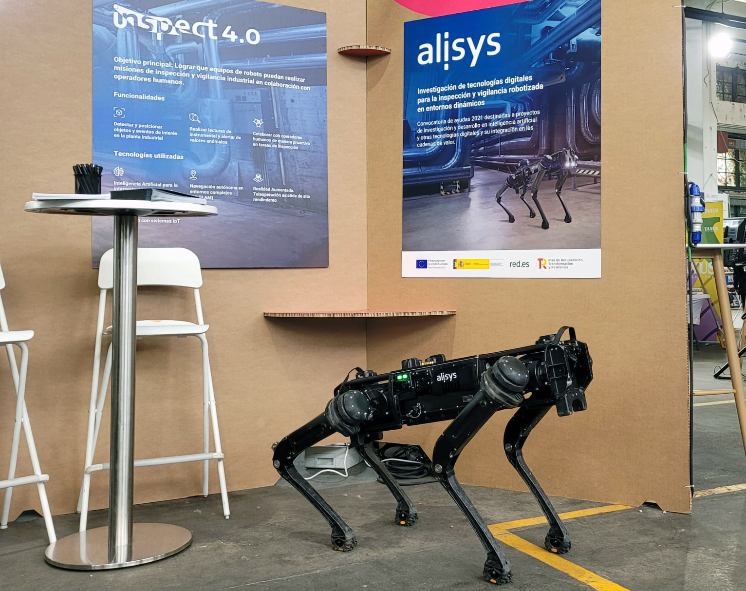 Alisys presenta el innovador proyecto de inspección industrial Inspect 4.0 en la Feria de la Ciencia y la Innovación de Asturias