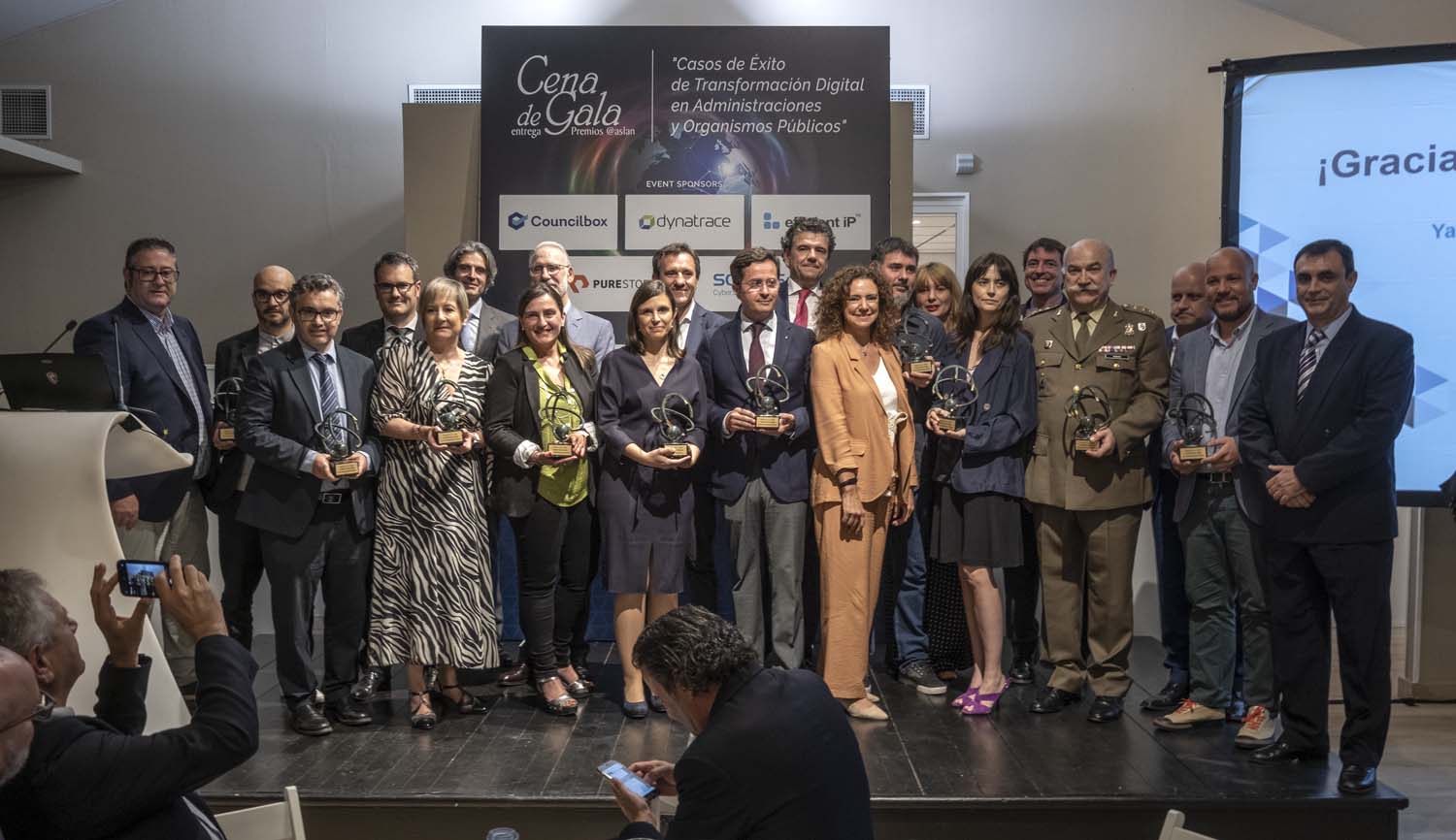 Entrega de los premios Aslan 2022